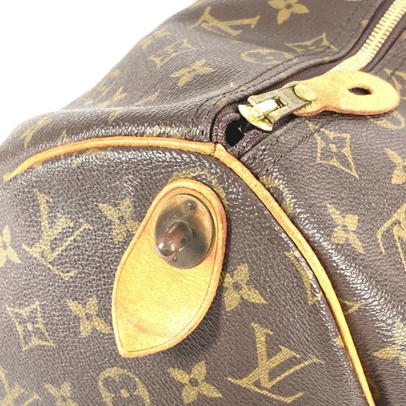 LOUIS VUITTON M41428 Monogram Keepall 45 Travel Bag, Old Style Boston Canvas,... - Picture 4 of 15